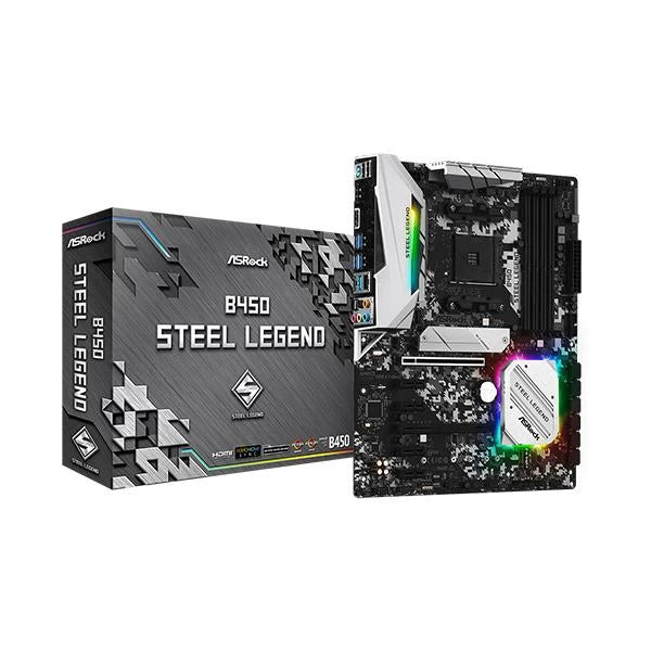 ASRock B450 Steel Legend Motherboard – Image Computer Solution